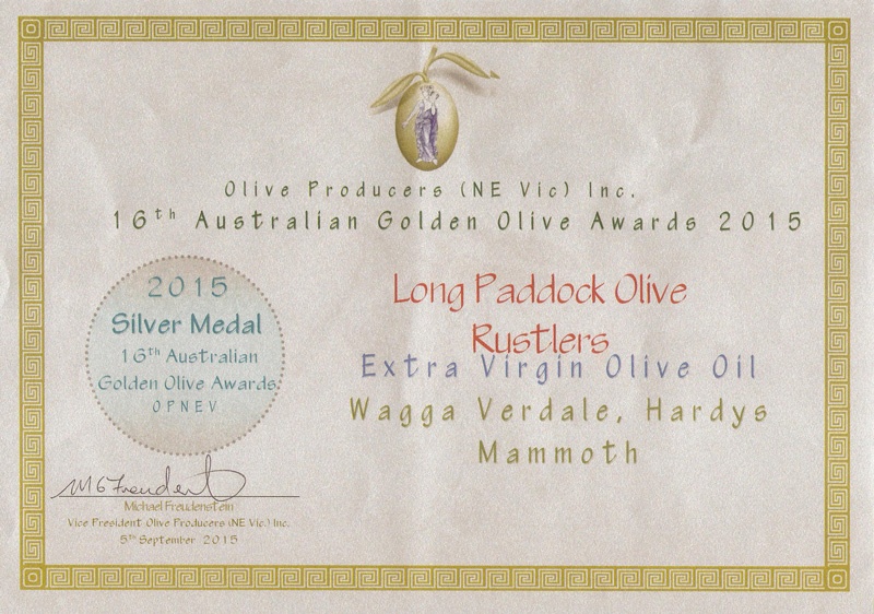 Brushwoods Silver Medal Australian Extra Virgin Olive Oil